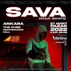 Red Şenlik Sava Ankara Konseri 2022